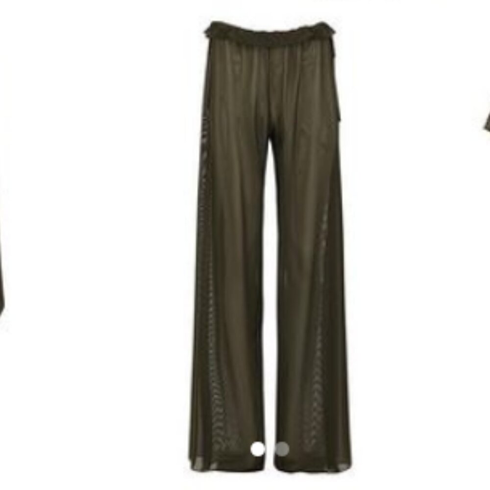 NWT Laina Rauma Lingerie Side Split Lounge Pant in Wild Jungle